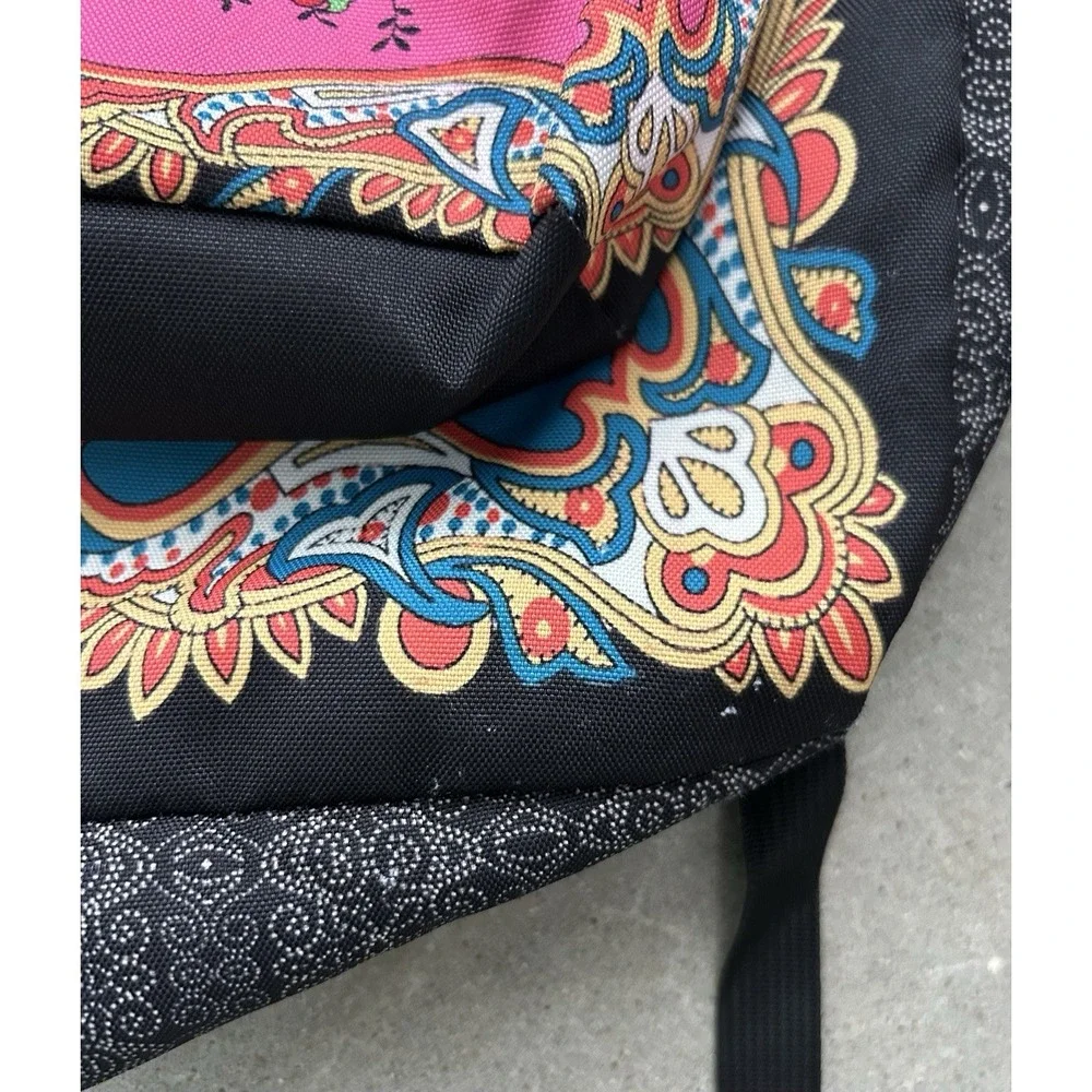 RARE JanSport x FARM Rio Porto Claro Mixed Floral Paisley Backpack Bag School‎